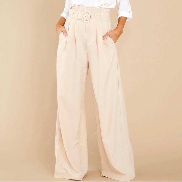 Red Dress Boutique Pants - High waisted dress pants NEW